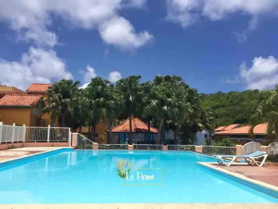 Hamo Tropical Piscine Proche Plage Lejlighed Sainte-Anne Eksteriør billede
