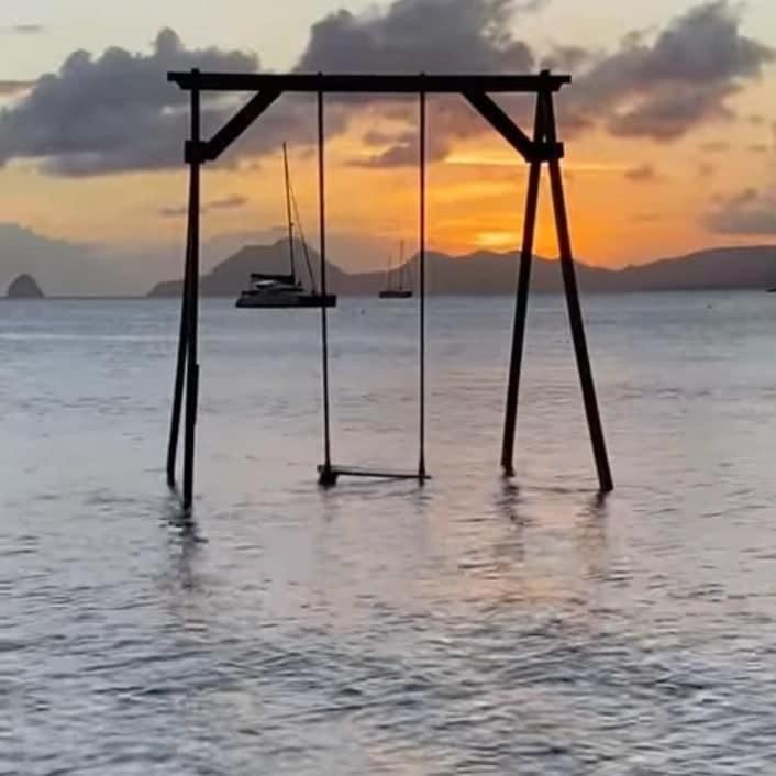 Hamo Tropical Piscine Proche Plage Lejlighed Sainte-Anne Eksteriør billede